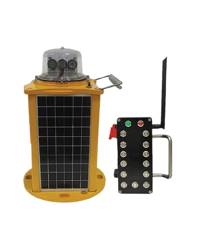 Yüksek Yoğunluklu Solar Portatif Havalimanı Işığı — AES-AL-X-X-X (uni/bi)
