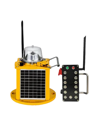 Düşük Yoğunluklu Solar Portatif Havalimanı Işığı — AES-AL-X-X-X (omni)